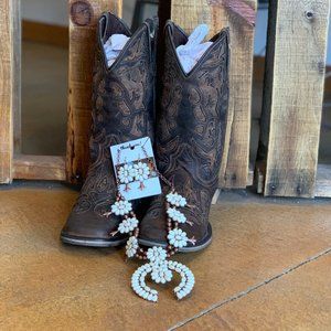 TuffRider Ladies Jackson Square Toe Western Boot